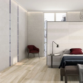 Veggflis <strong>Berryroad Wall</strong>  Grå Matt 30x90 cm
